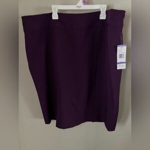 Elegant Purple Women's Skirt